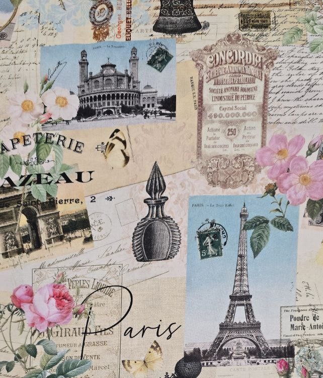 Timeless Treasures Paris: Padrão 1