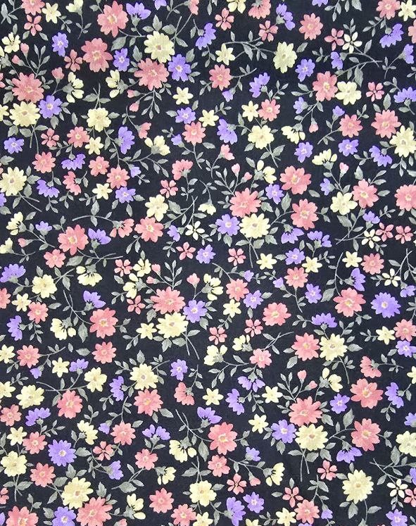 coleção tecidos florais: padrão 2