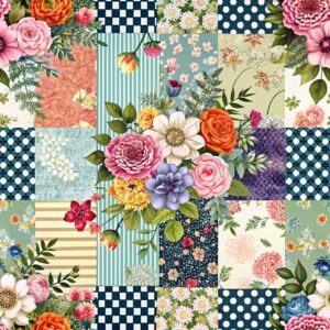 jardim colorido: padrão 1 (cópia)