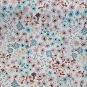 coleção tecidos florais: padrão 6
