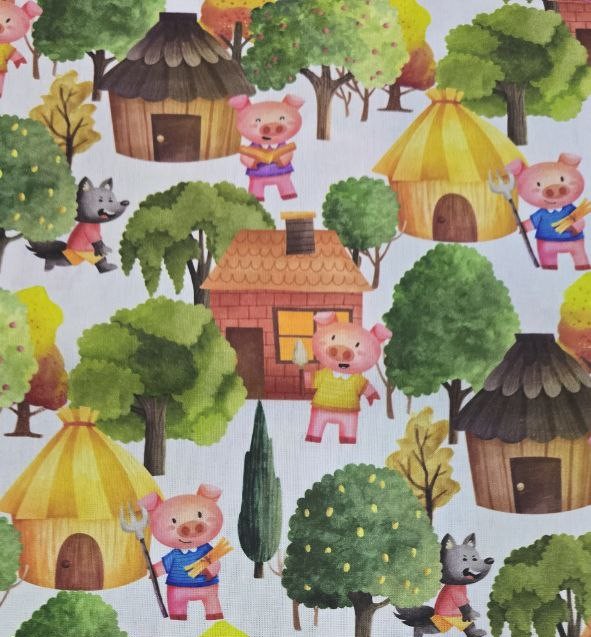 três porquinhos: padrão 1