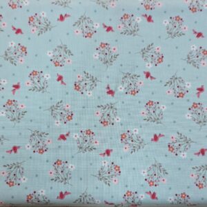 moda fabrics (azul claro): padrão 1