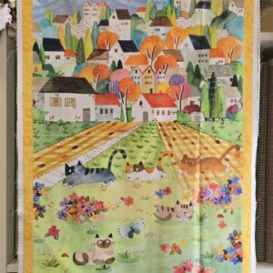 cats around town: painel