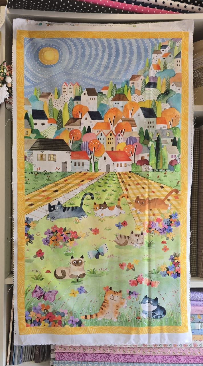 cats around town: painel