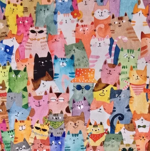cats around town: padrão 1