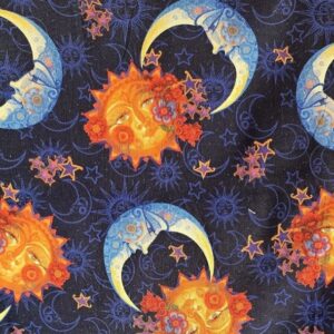 tecido bernatex: sun and moon 3