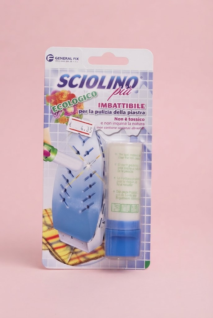 plaquinha limpeza ferro